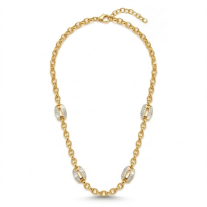 Piccolo Necklace with Crystal From Europe