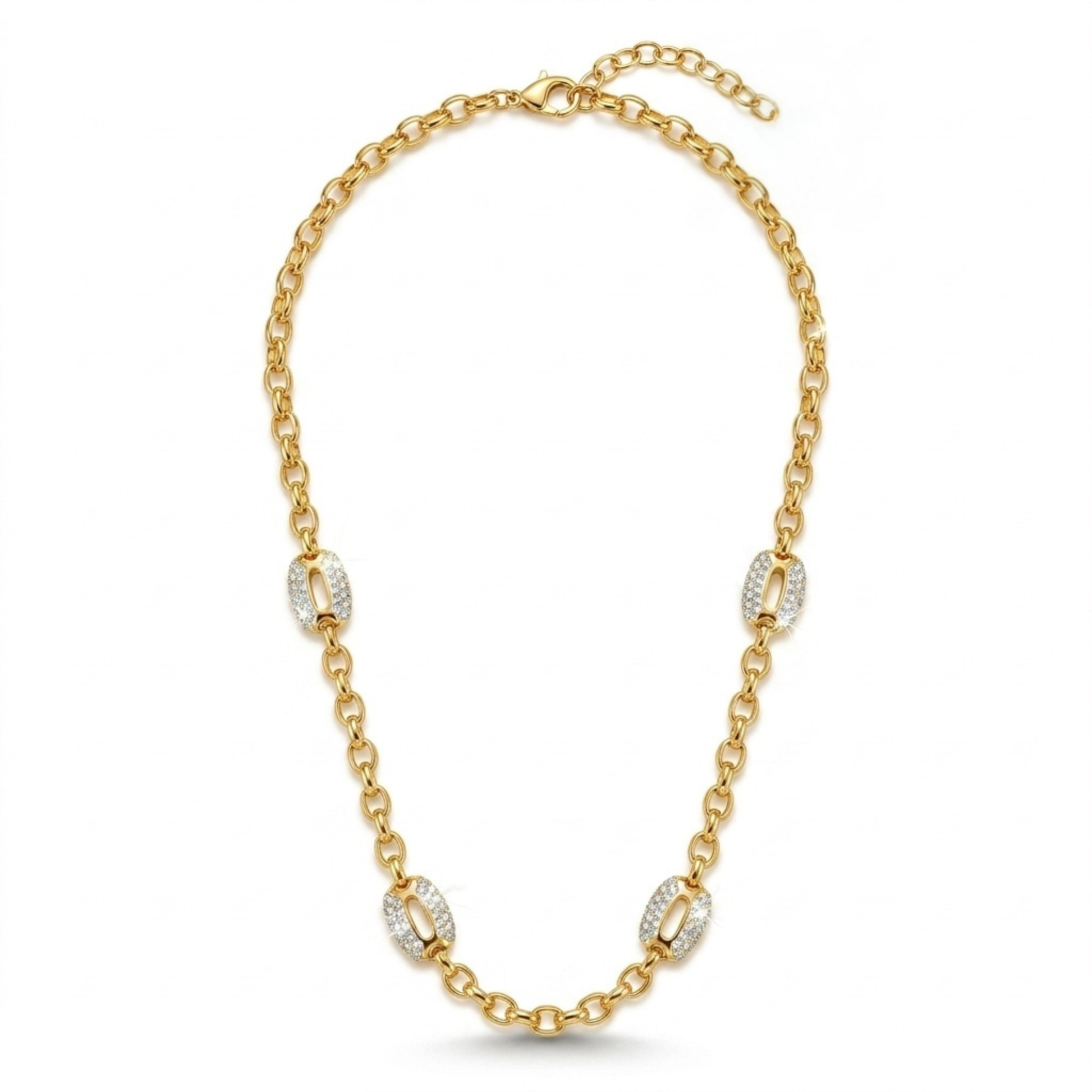 Piccolo Necklace with Crystal From Europe