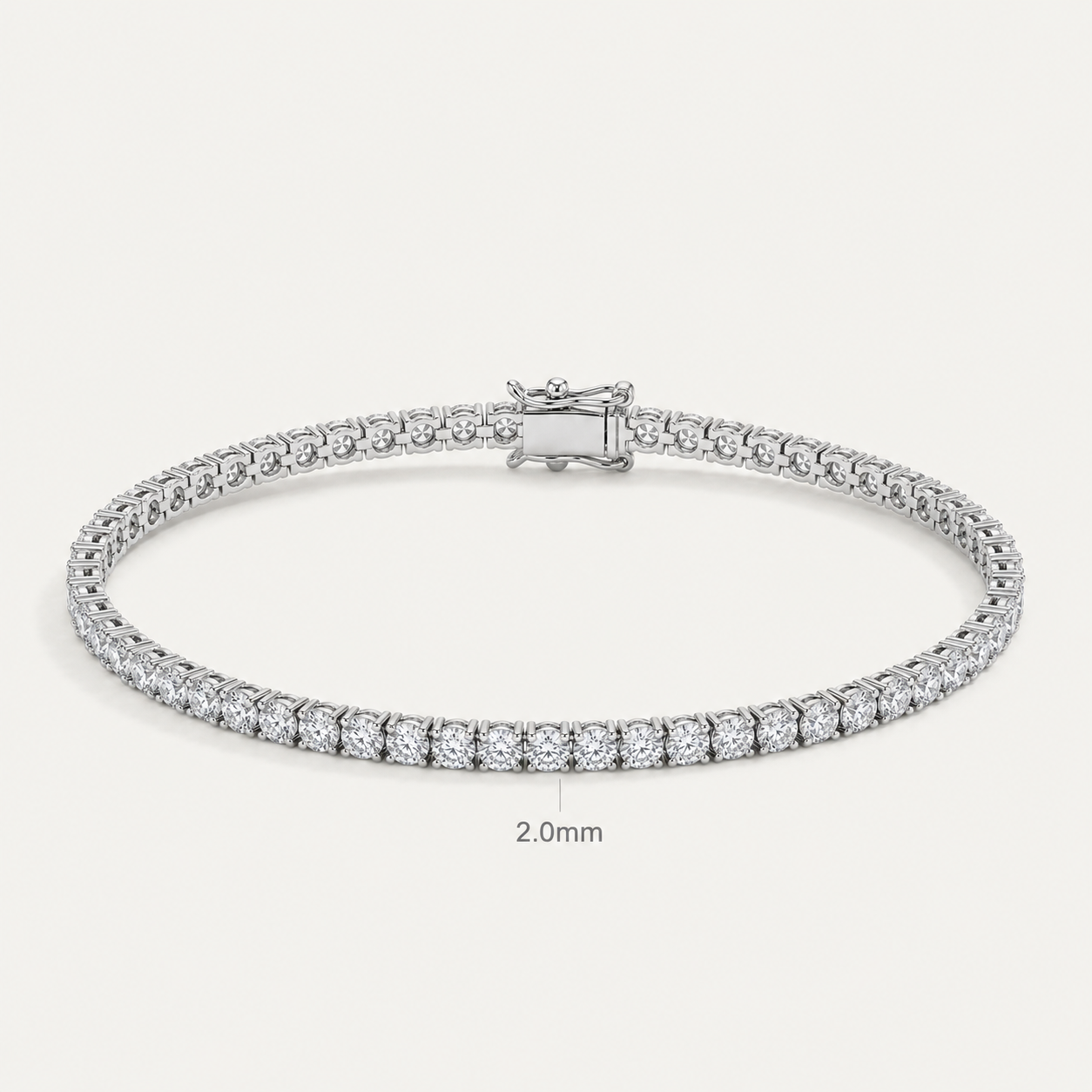 Prong Set Tennis Bracelet