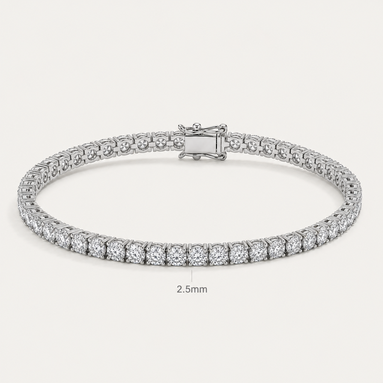Prong Set Tennis Bracelet