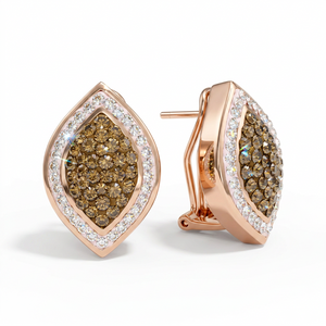 Radiant Marquise Earrings with Crystal From Europe