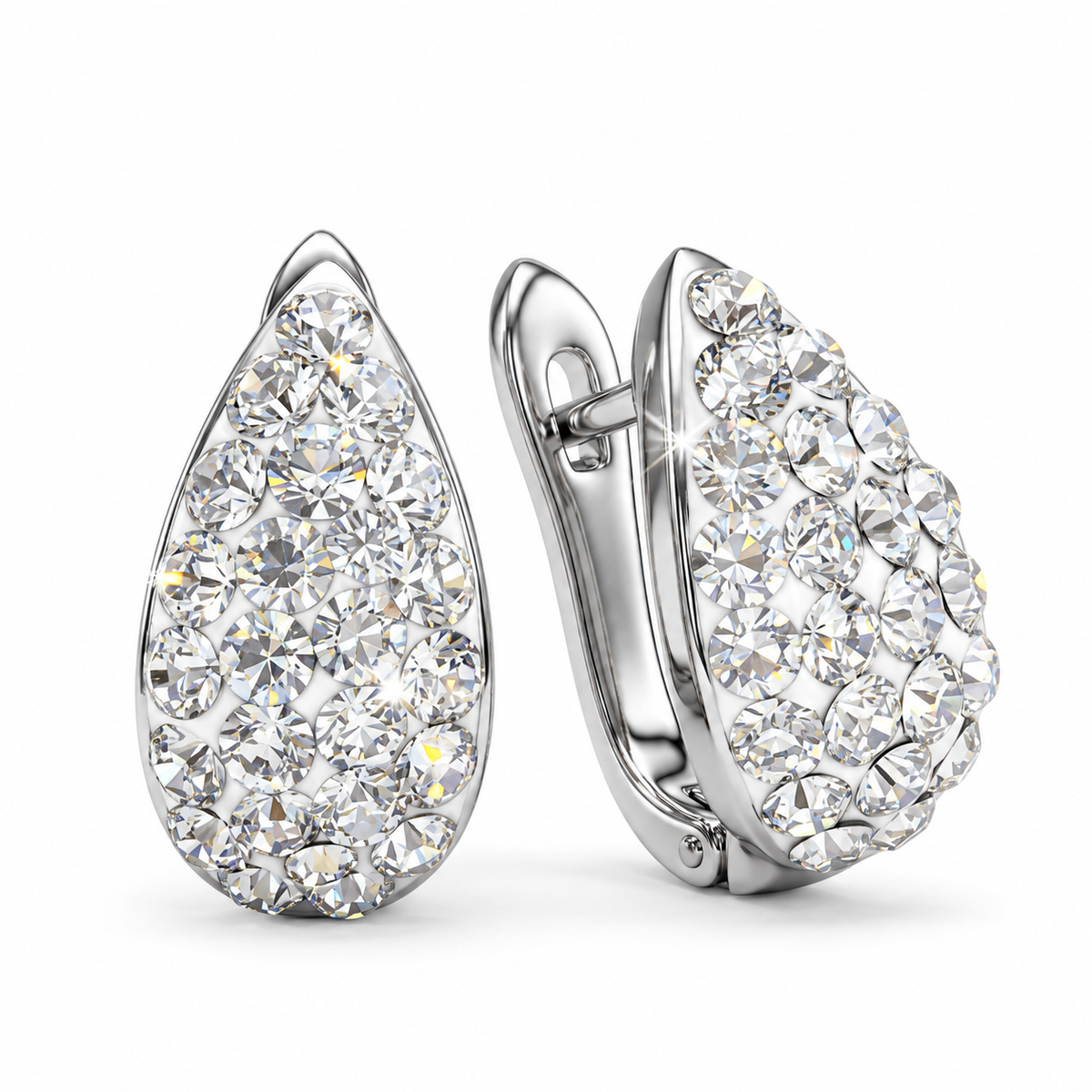 Aurora Teardrop with Crystals from Europe