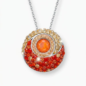 Energy Round Pendant Cum Brooch