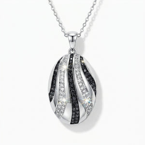 Atlantic Wave Pendant with Crystal From Europe