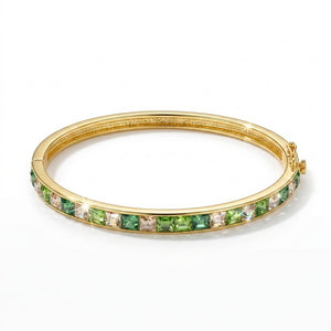 Matrix Bangle with Crystal From Europe