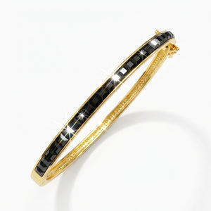Matrix Bangle with Crystal From Europe