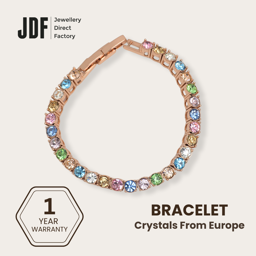 Tennis Bracelet with Crystal from Europe 4mm