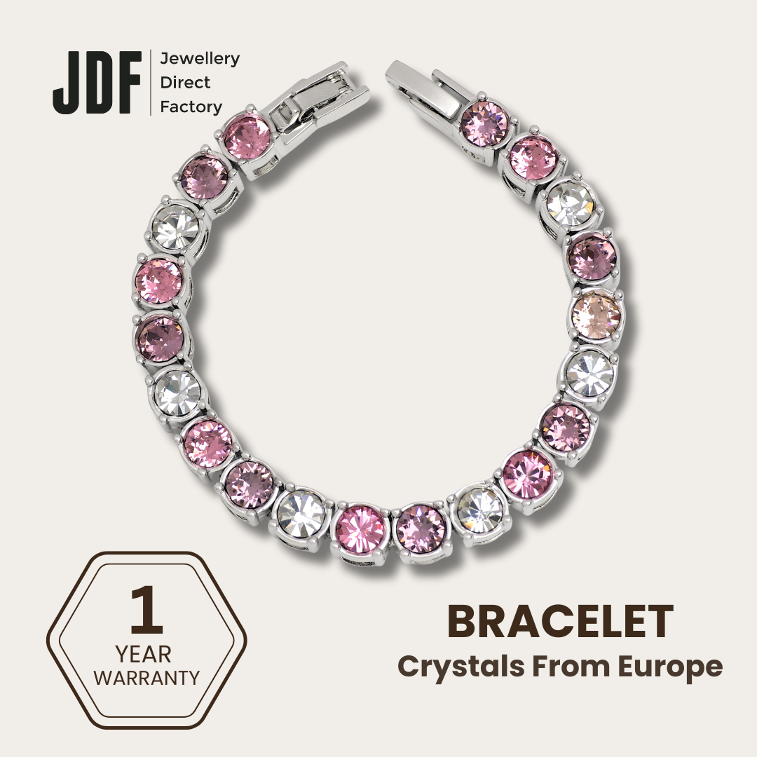 Tennis Bracelet with Crystal from Europe 5mm