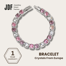 Tennis Bracelet with Crystal from Europe 5mm