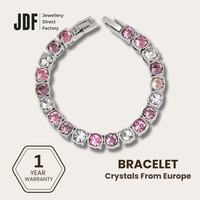 Tennis Bracelet with Crystal from Europe 5mm