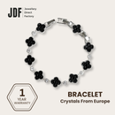 Clover Bracelet with Crystal From Europe