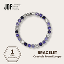 Tennis Bracelet with Crystal from Europe 5mm