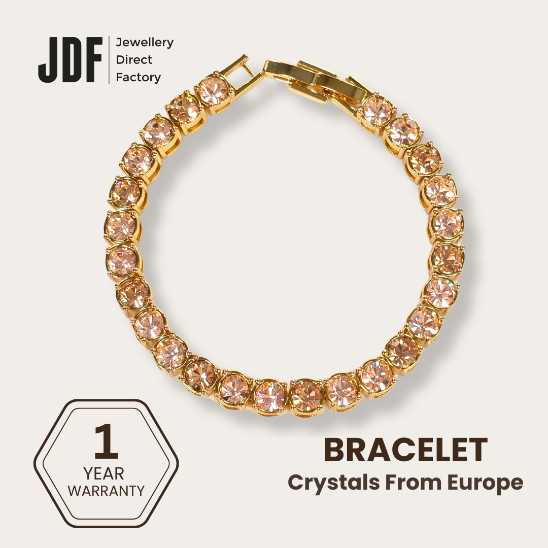 Tennis Bracelet with Crystal from Europe 5mm