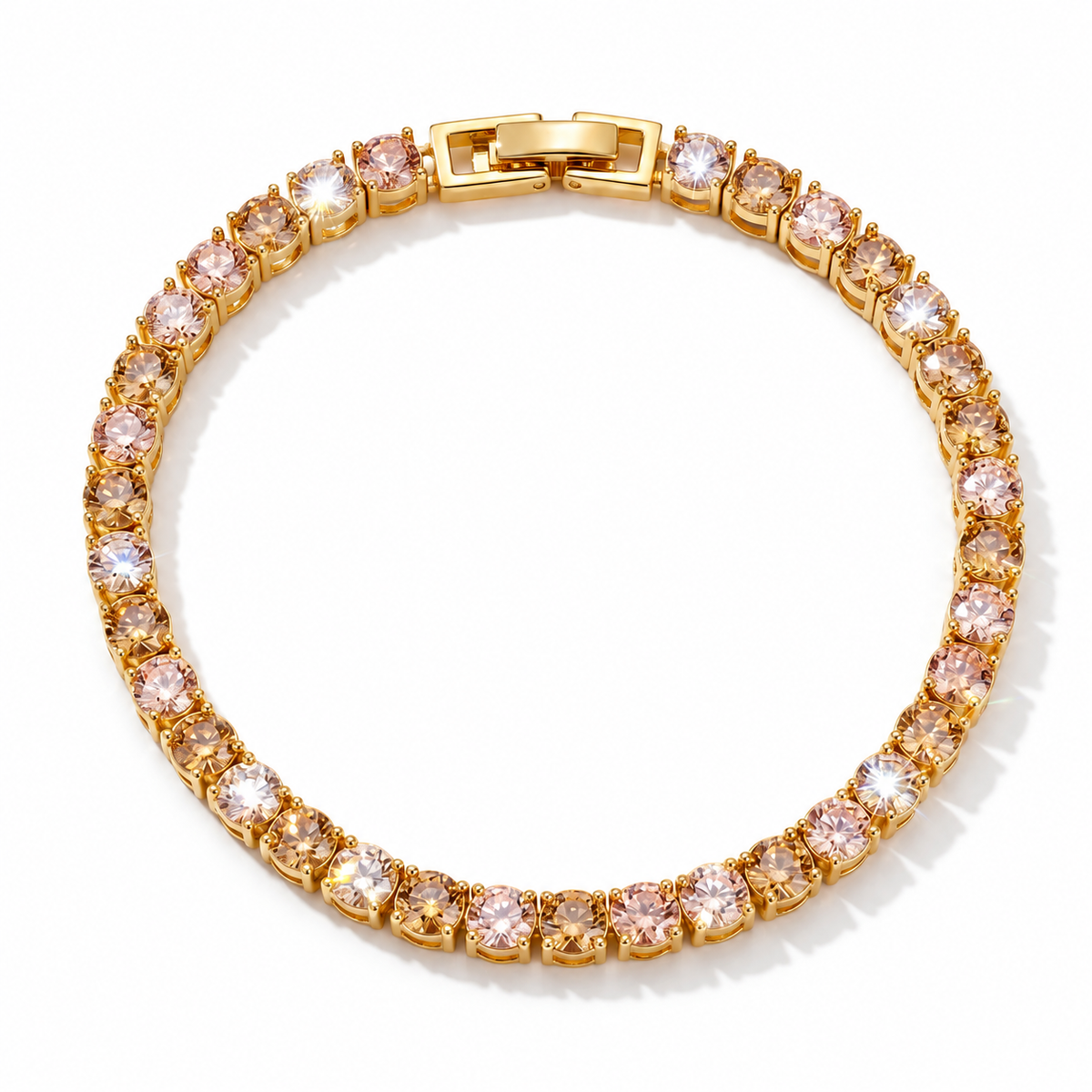 Tennis Bracelet with Crystal from Europe 4mm