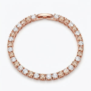 Tennis Bracelet with Crystal from Europe 4mm