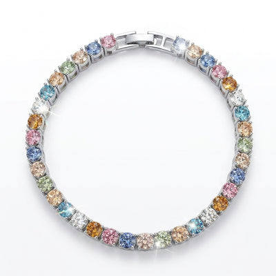 Tennis Bracelet with Crystal from Europe 4mm