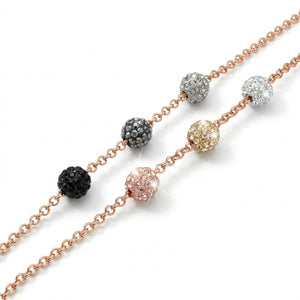 Triple-Flavor Lollipop Bracelet with Crystals from Europe