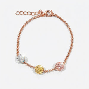 Triple-Flavor Lollipop Bracelet with Crystals from Europe