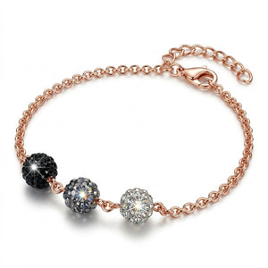 Triple-Flavor Lollipop Bracelet with Crystals from Europe
