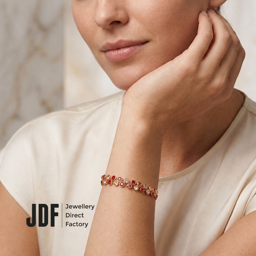 Petai Bracelet with Crystal From Europe