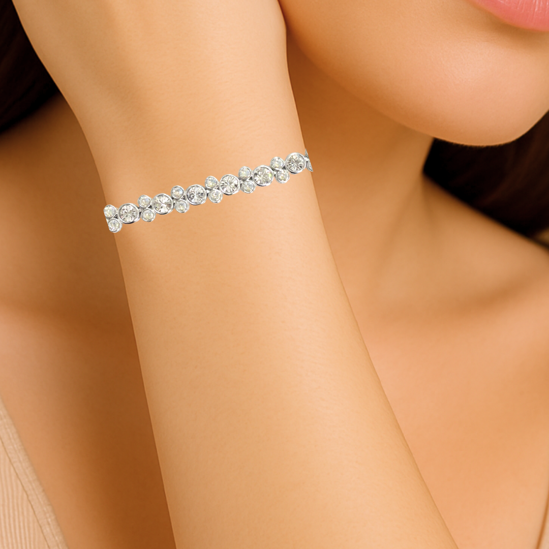 Mikey Da Mouse Tennis Bracelet with Crystal From Europe