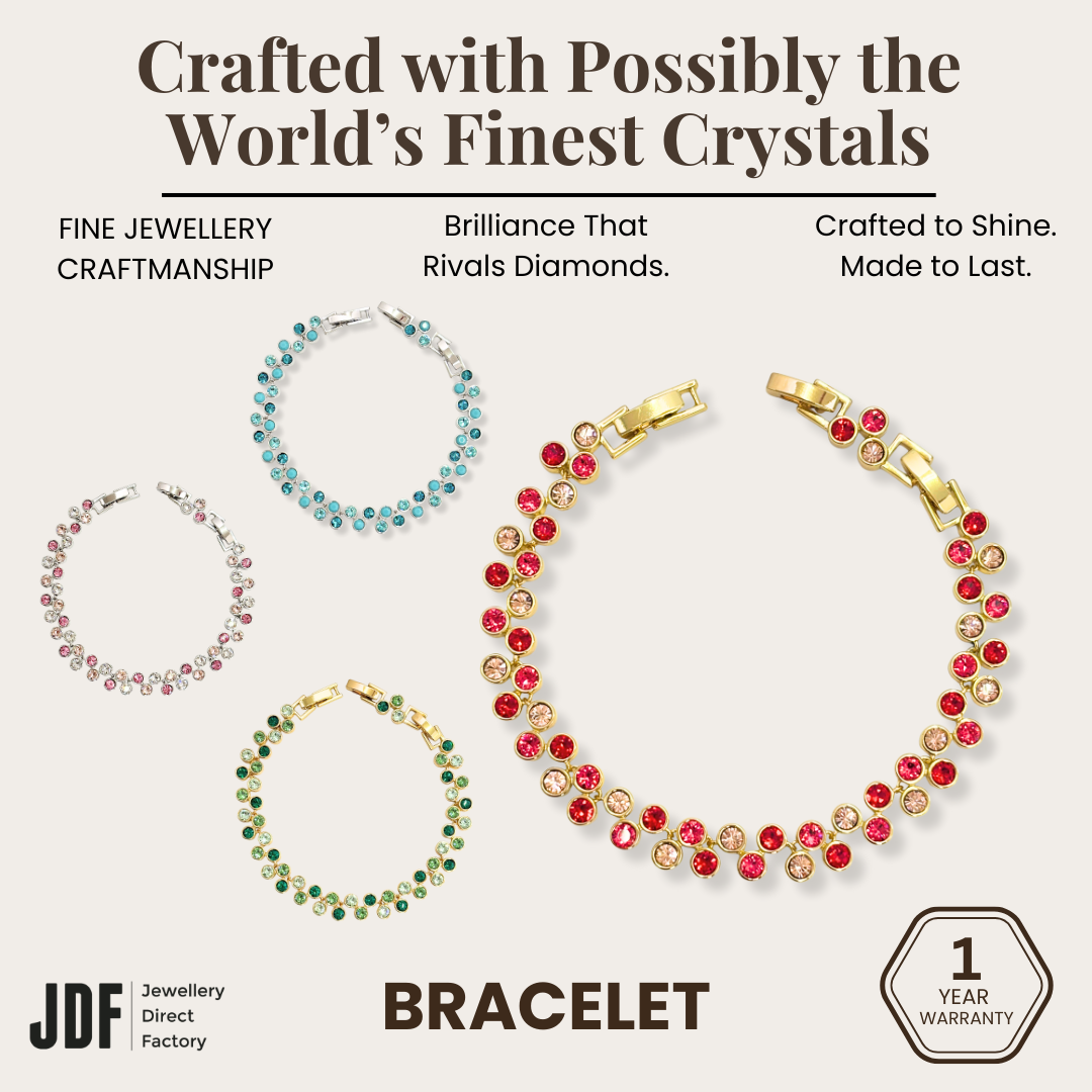 Petai Bracelet with Crystal From Europe