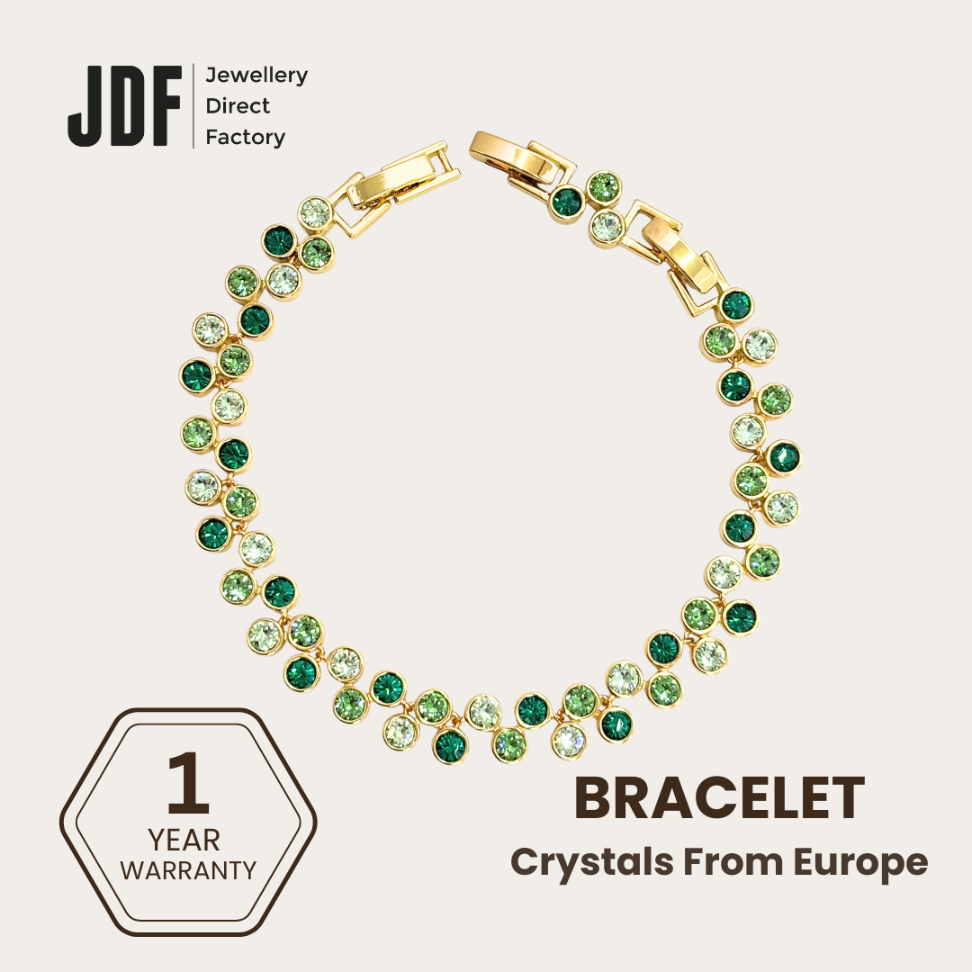 Petai Bracelet with Crystal From Europe