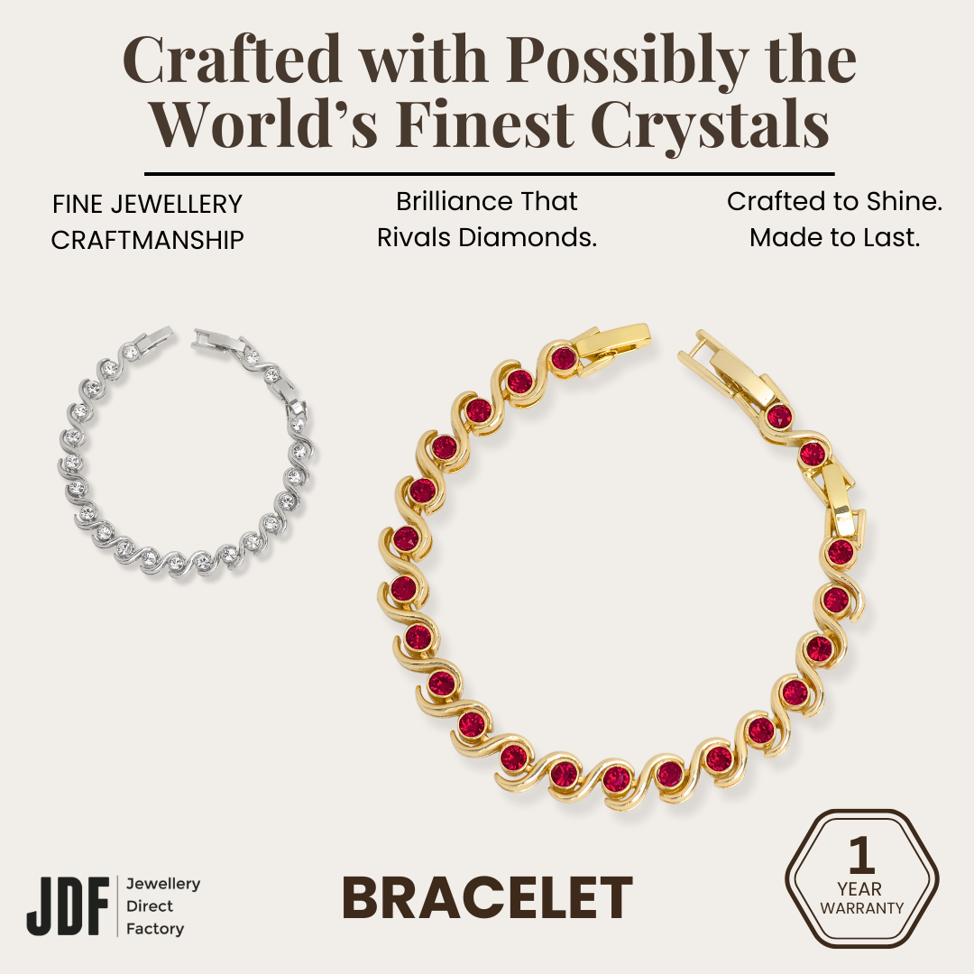 Kesuma Crystal Bracelet with Crystal From Europe