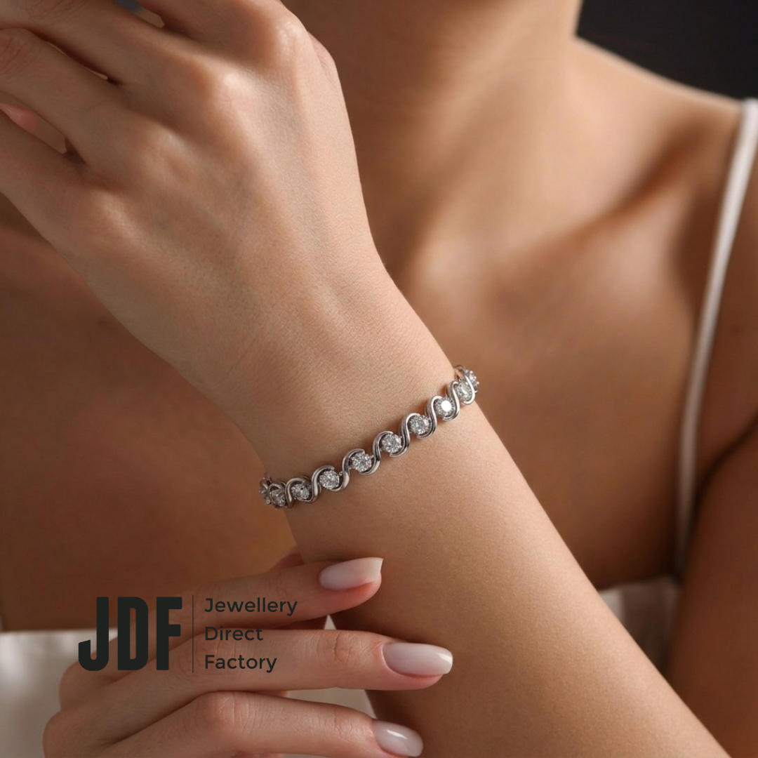 Kesuma Crystal Bracelet with Crystal From Europe