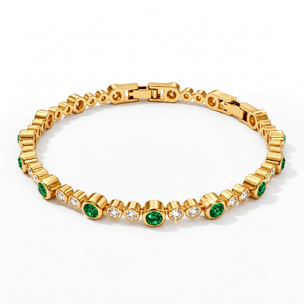 Emylia Minimalist Bracelet with Crystal From Europe