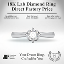 Cathedral Crown Solitaire Ring