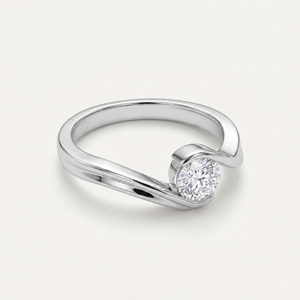 Eternity Swirl Ring
