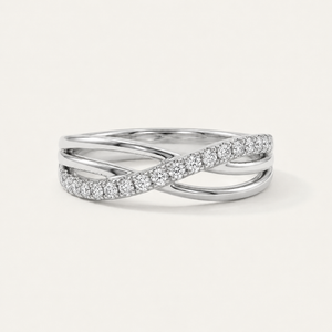 The Aria Multi-Strand 18k Ring