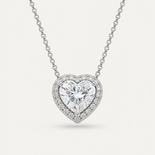 The Juliet 1.0ct Heart Pendant