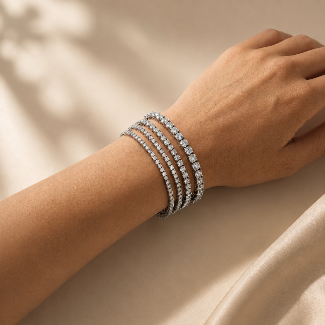 Prong Set Tennis Bracelet