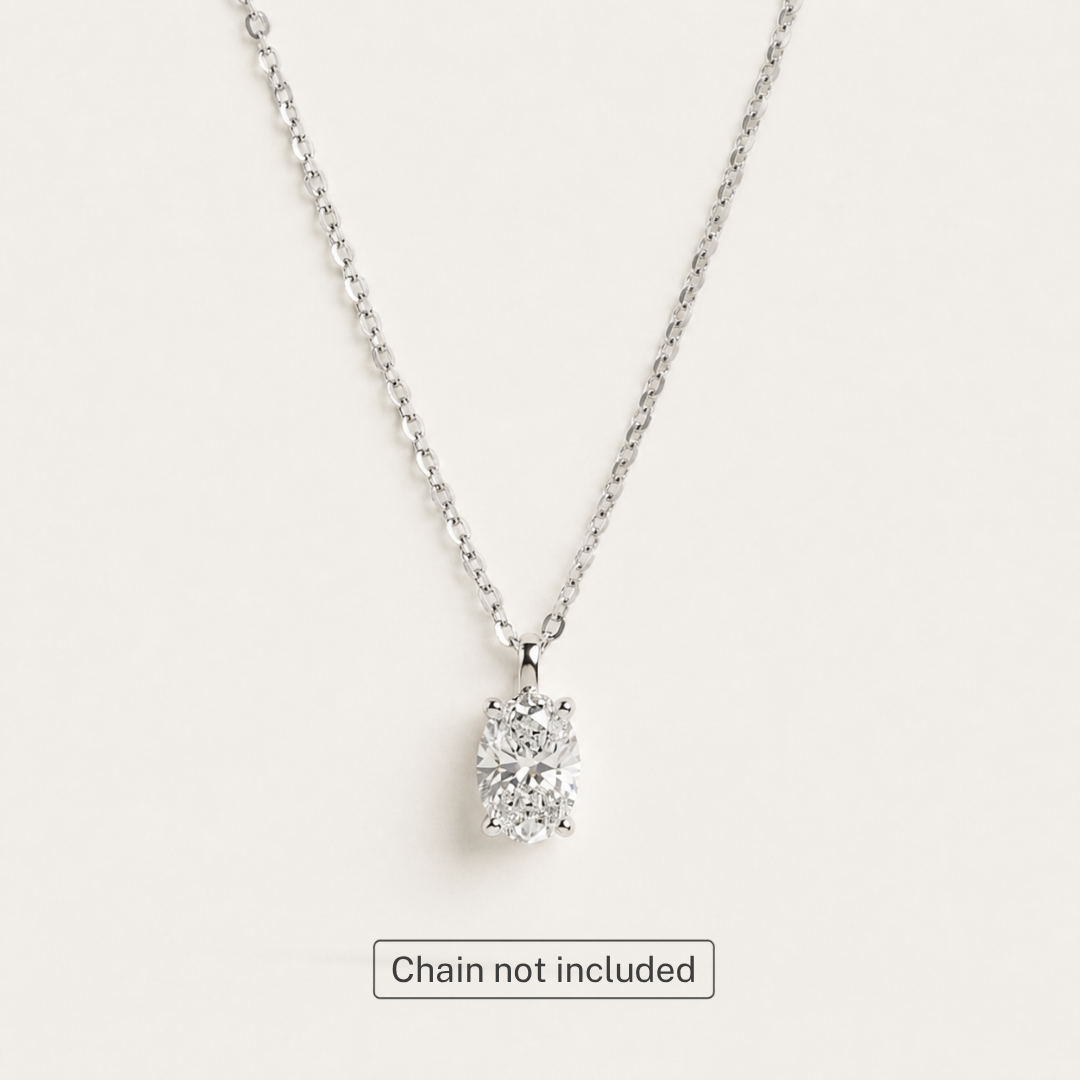 The Cascade Oval Pendant