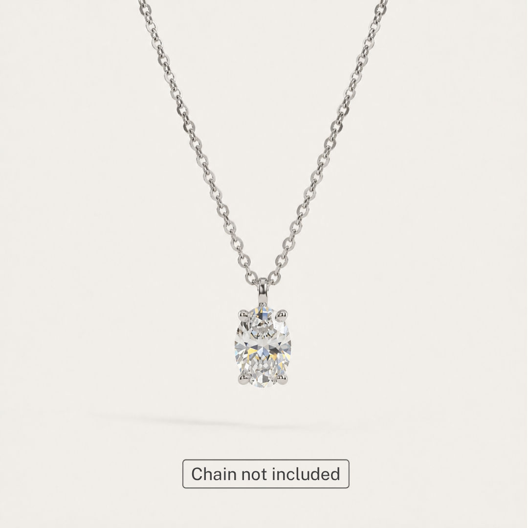 The Cascade Oval Pendant