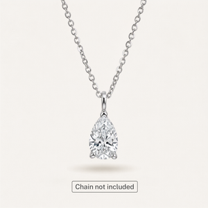 The Elysian Pear Lab Diamond Pendant