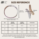 Dazzle Duo European Crystal Bangle