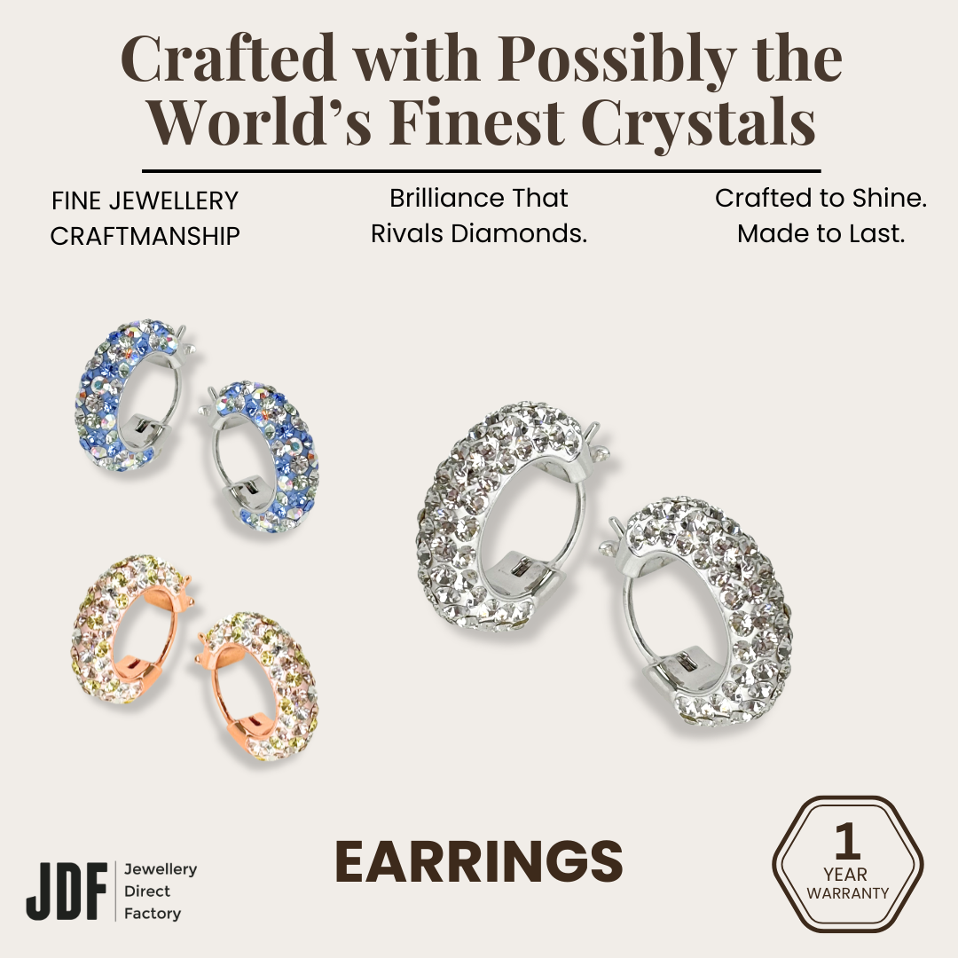 Dextera Huggies with Crystal From Europe