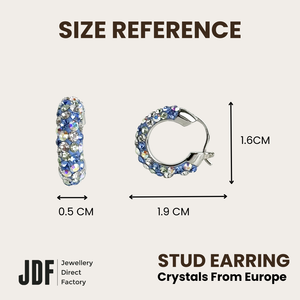 Dextera Huggies with Crystal From Europe