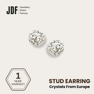Matching Lollipop Earring 8mm with Crystal From Europe