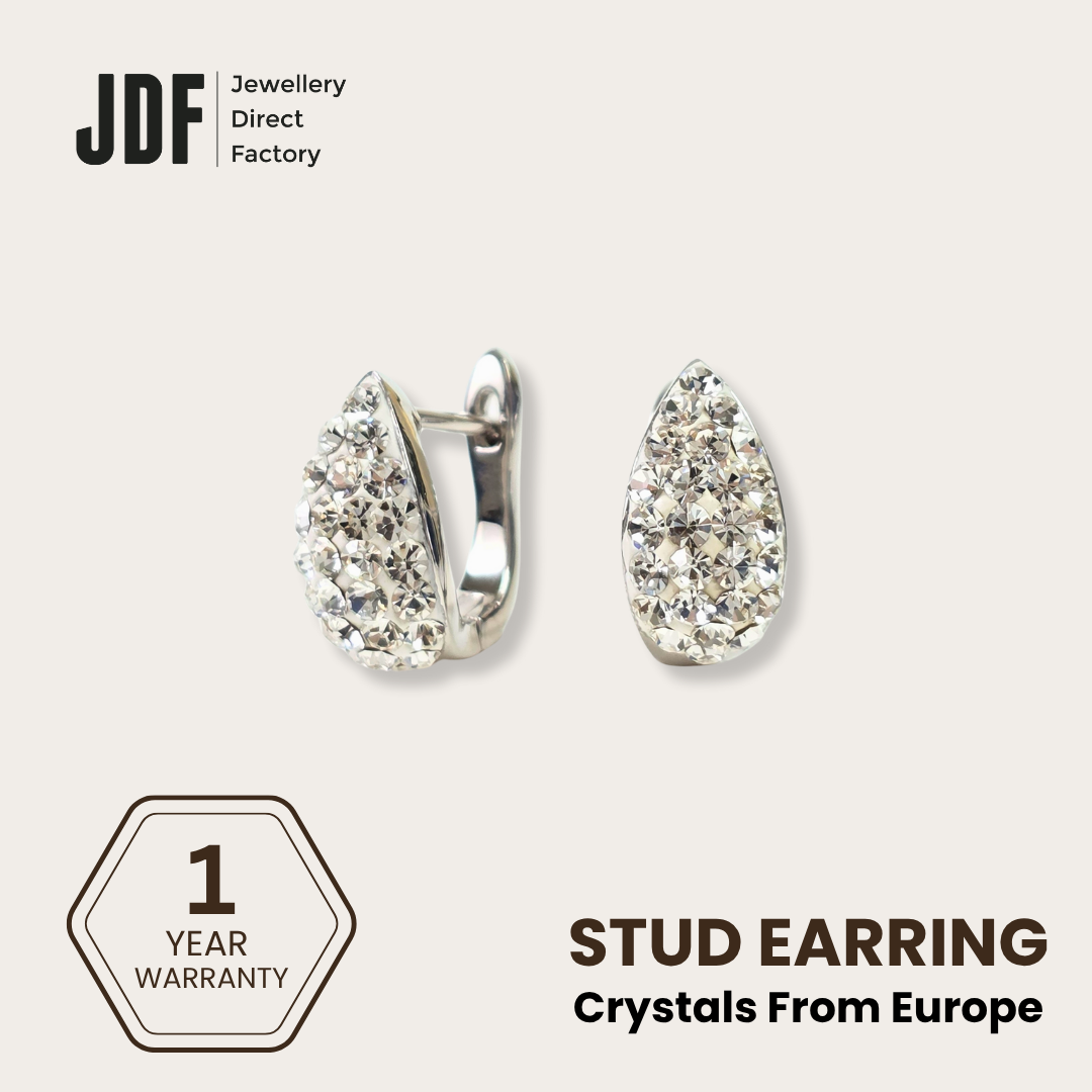 Aurora Teardrop with Crystals from Europe
