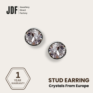 Limited Edition Stud Earring with Crystal From Europe