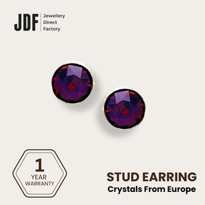 Limited Edition Stud Earring with Crystal From Europe