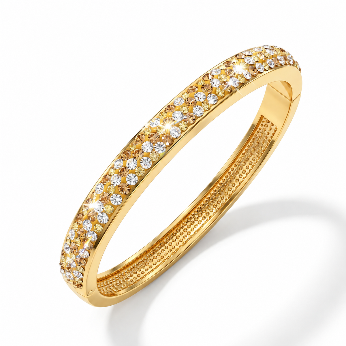 Sparkling European Crystal Bangle