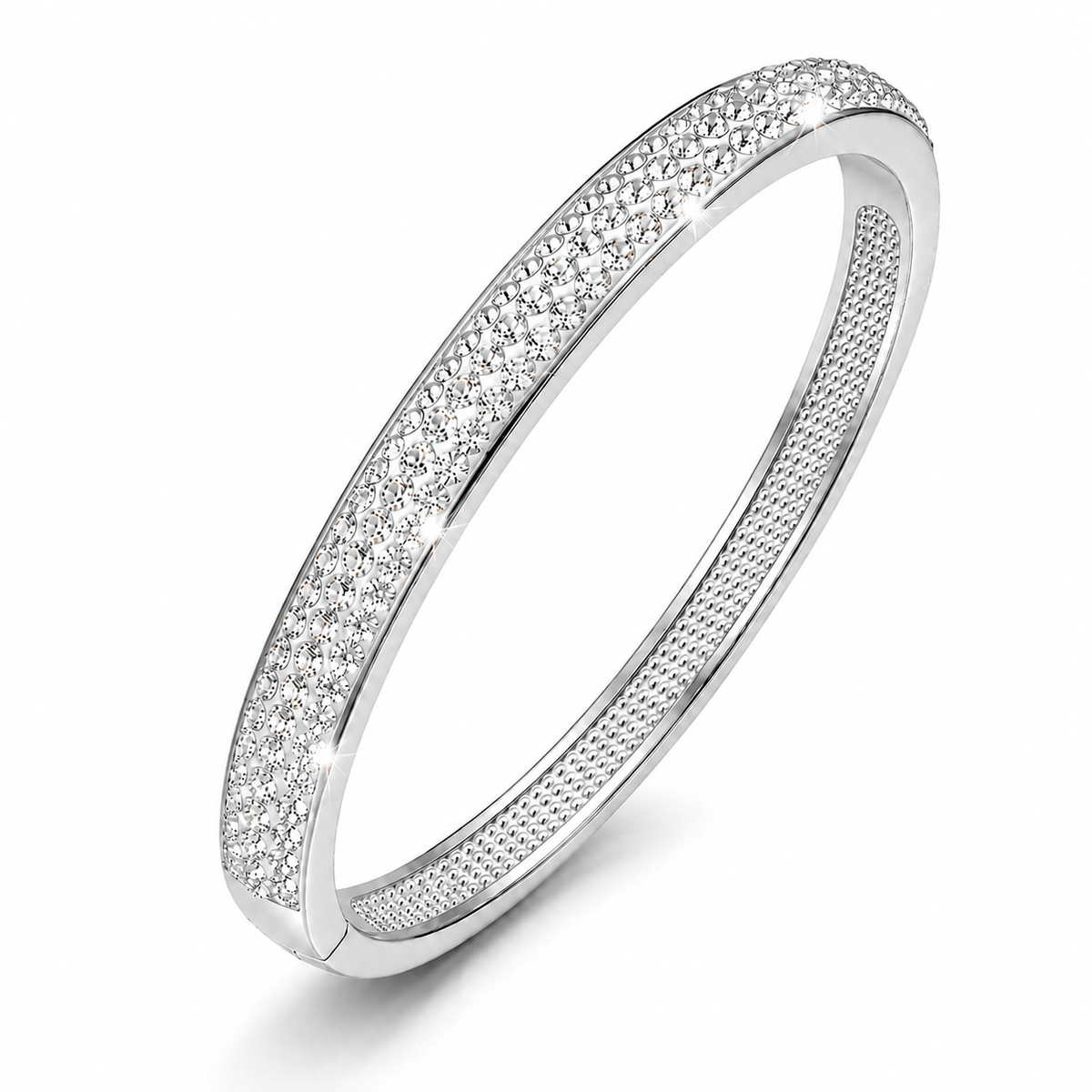 Sparkling European Crystal Bangle