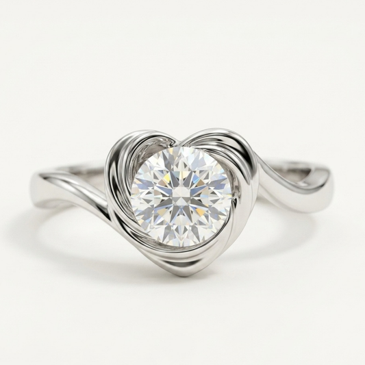 Embrace Heart  Ring