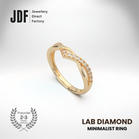 The Ethereal Chevron Ring