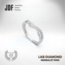 The Ethereal Chevron Ring